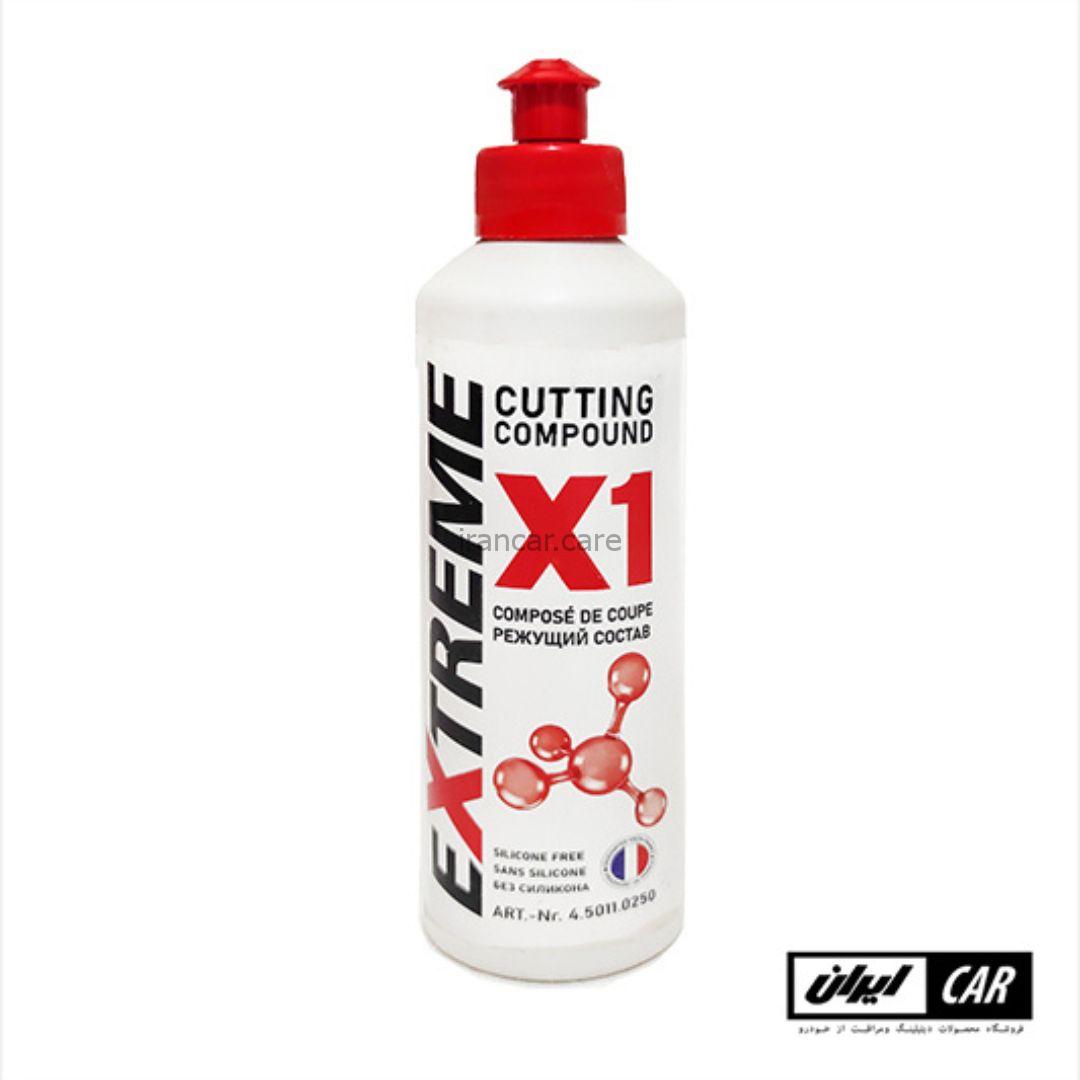 پولیش متوسط رنگ خودرو اکستریم مدل Exterme cutting compound x1 250ml