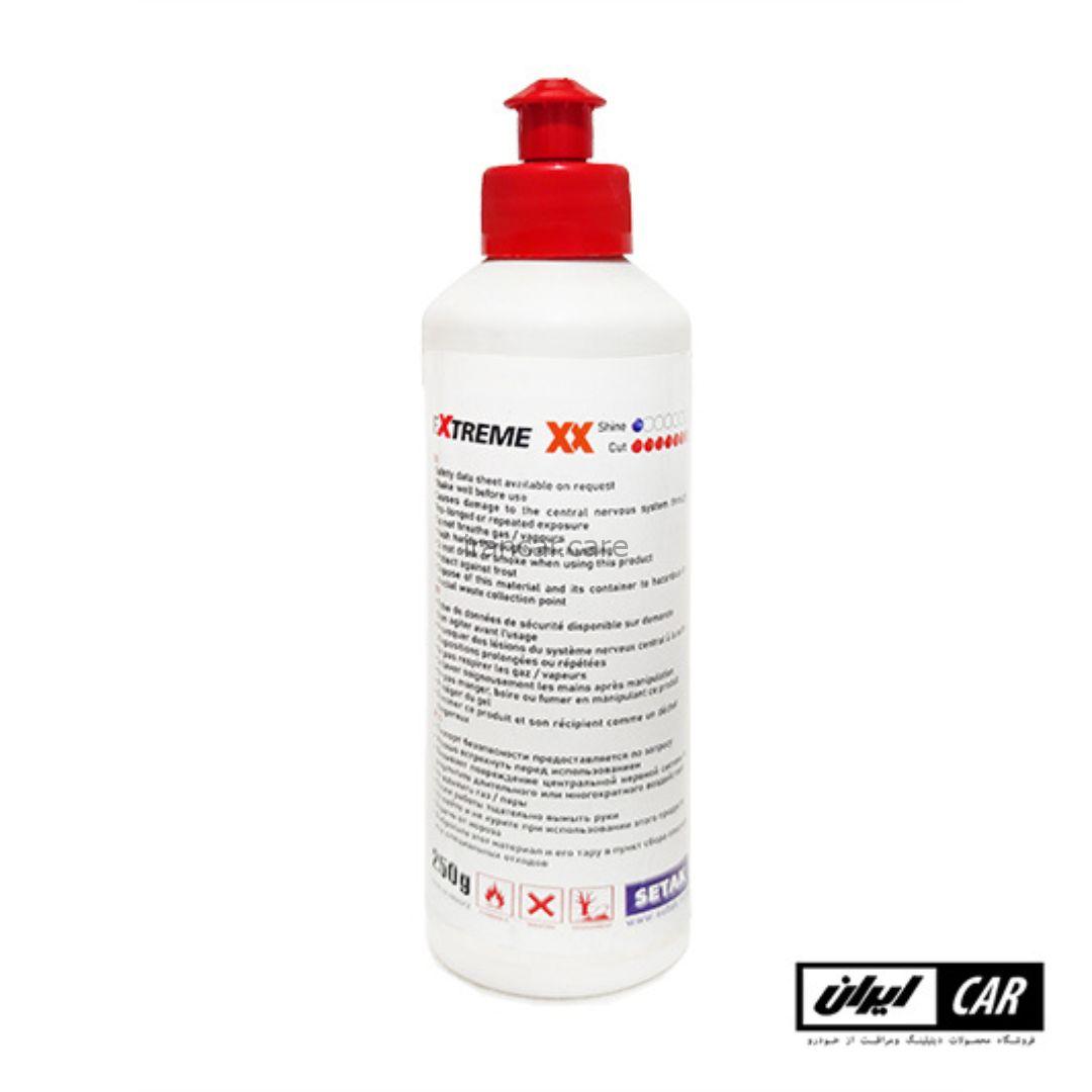 پولیش زبر رنگ خودرو اکستریم مدل Exterme heavy cut compound xx 250ml