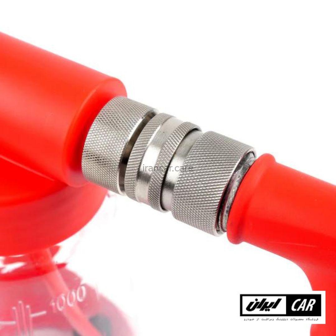 تصویر دستگاه تفنگی کف پاش شیلنگ آبی مکس شاین مستر مدل Maxshine Snow Master Foam Gun V2