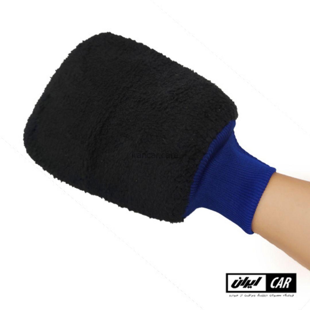 دستکش میکروفایبر کارواش خودرو مدل Microfiber car wash gloves