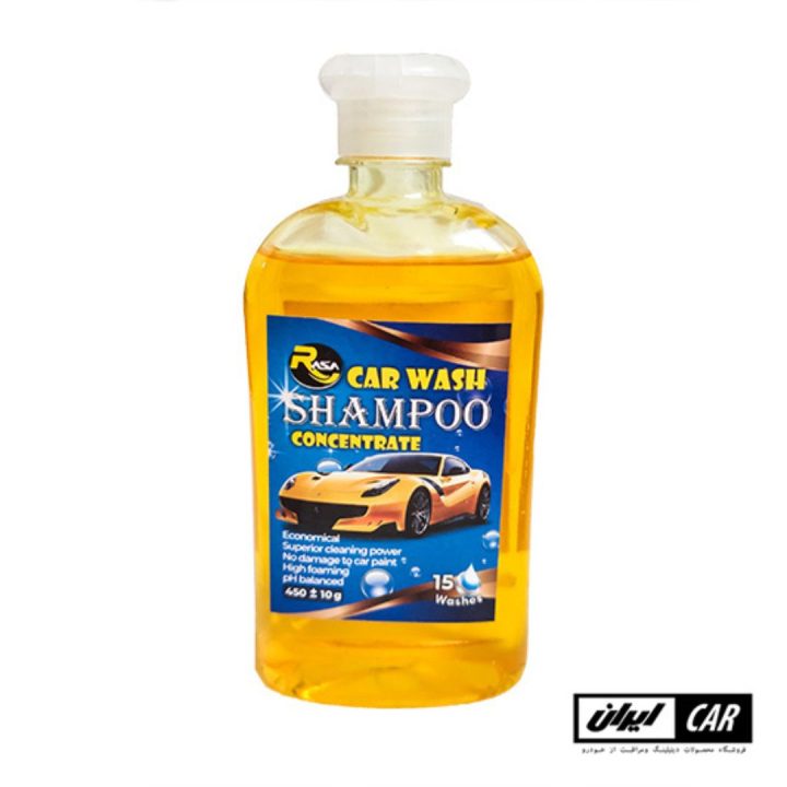 تصویر شامپو واکس راسا مدل Rasa Car Wash Shampoo