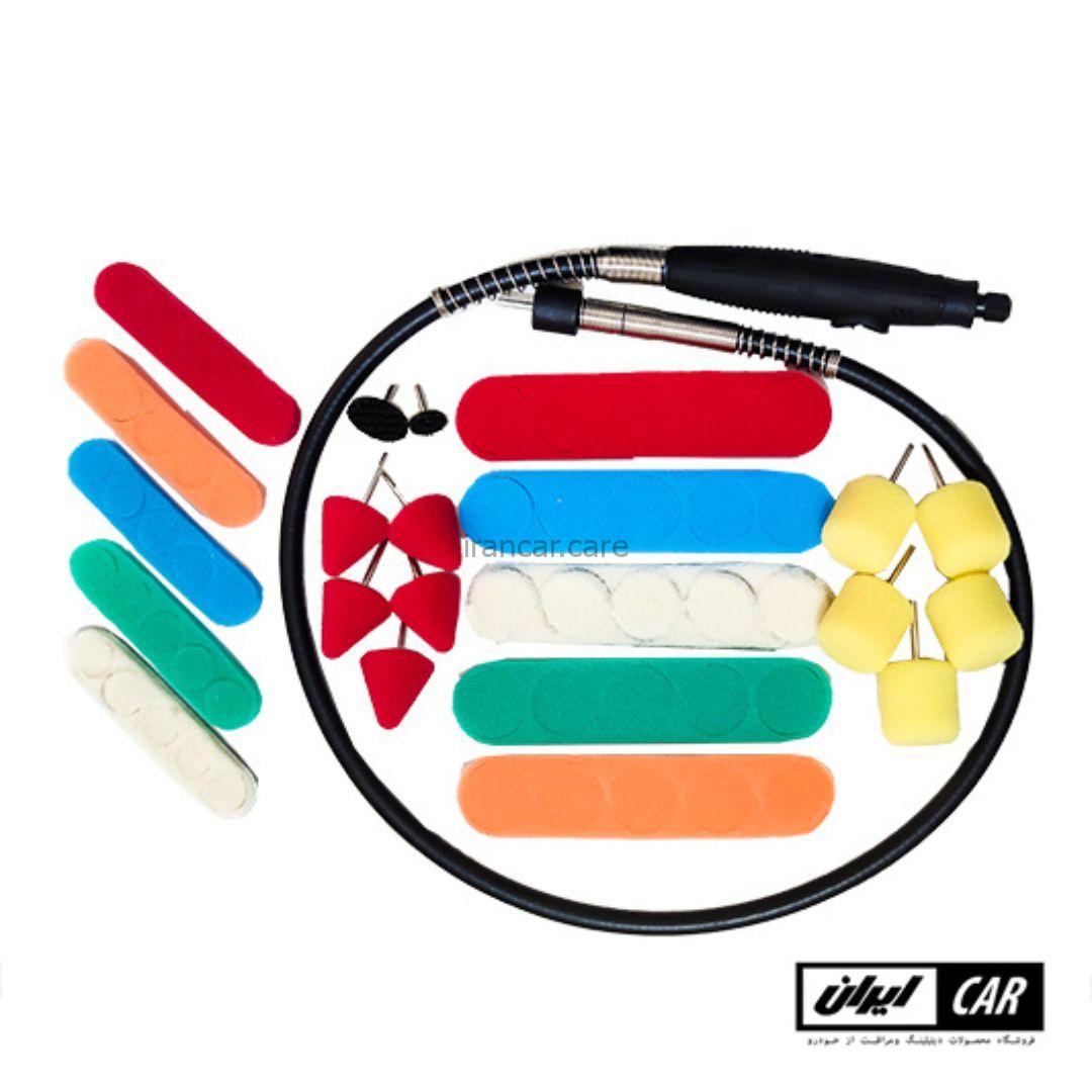 کیت دستگاه پولیش انگشتی و مینیاتوری شاین میت مدل Shine Mate Mini Polisher MPK3 - Image 6