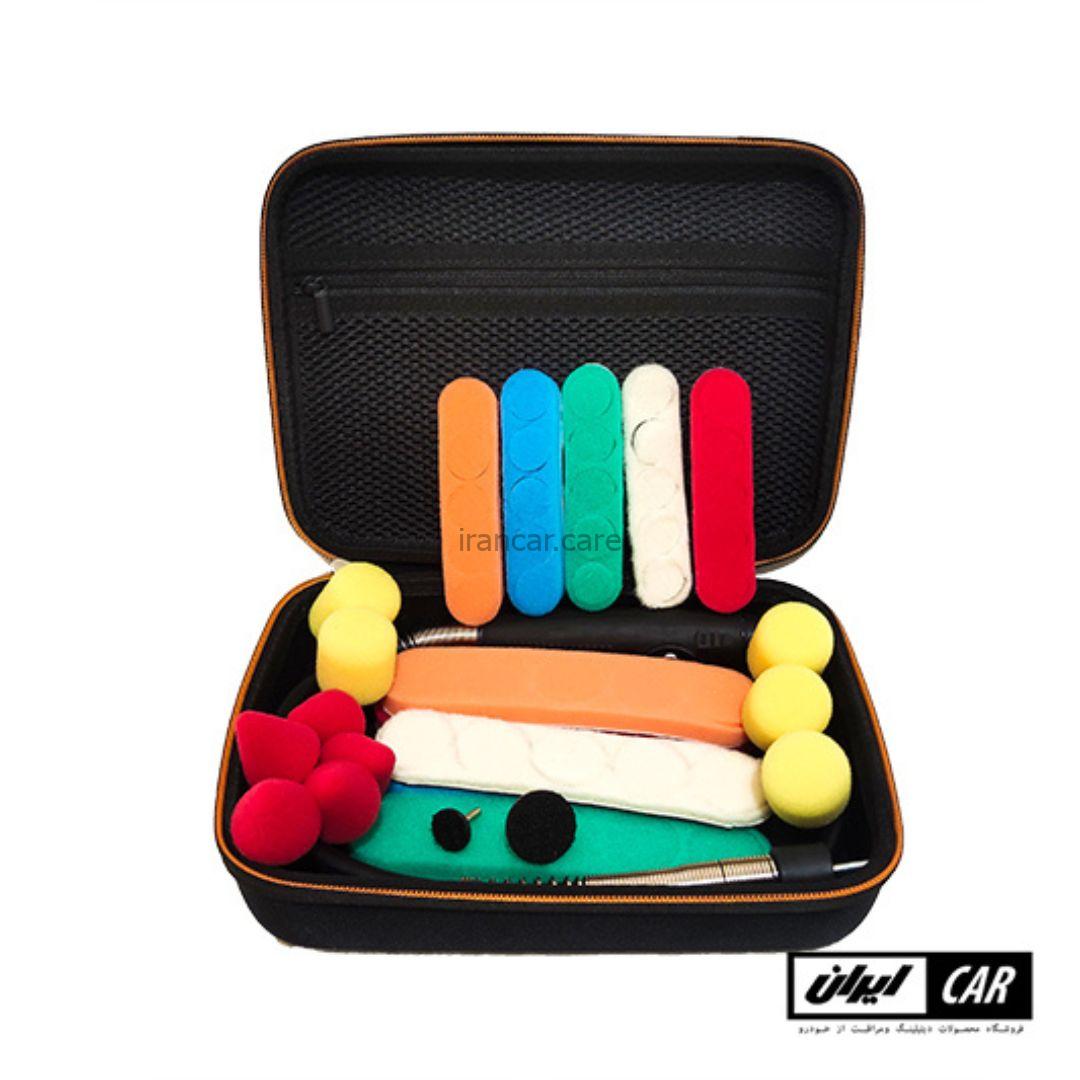 کیت کامل دستگاه پولیش انگشتی شاین میت مدل Shine Mate Mini Polisher MPK3