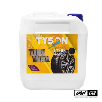 واکس لاستیک نانو گالن تایسون مدل Tyson Nano Tire Wax Gallon
