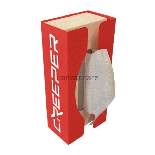 هولدر نگهدارنده جعبه دستکش دیتیلینگ قرمز کریپر مدل Creeper Gloves Holder Red