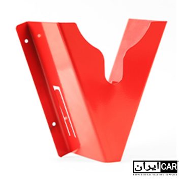 هولدر دستگاه پولیش تصویر تکی قرمز کریپر V مدل Creeper Polisher Wall Holder Single V Red