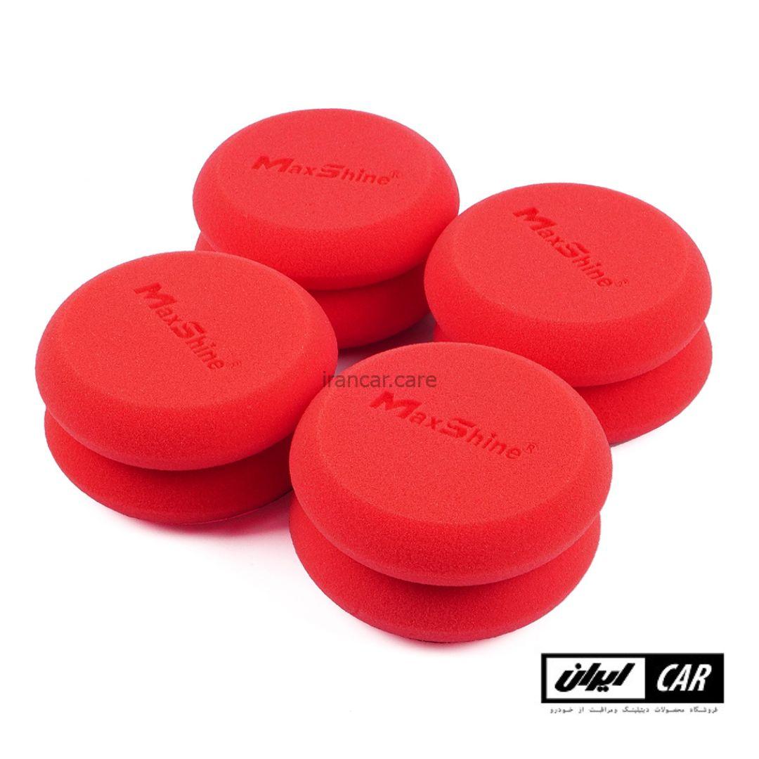 تصویر محصول پد اپلیکیتور 8 عددی اجرای واکس محافظ مکس شاین مدل MaxShine Soft Foam Waxing Applicator