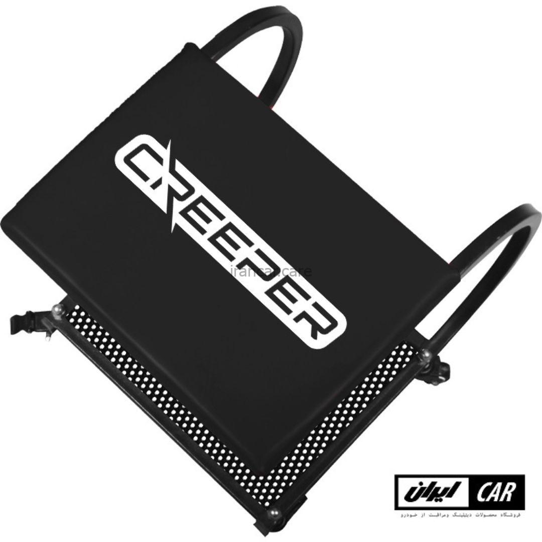 تصویر صندلی دیتیلینگ چرخدار مشکی مدل Rolling Creeper Black