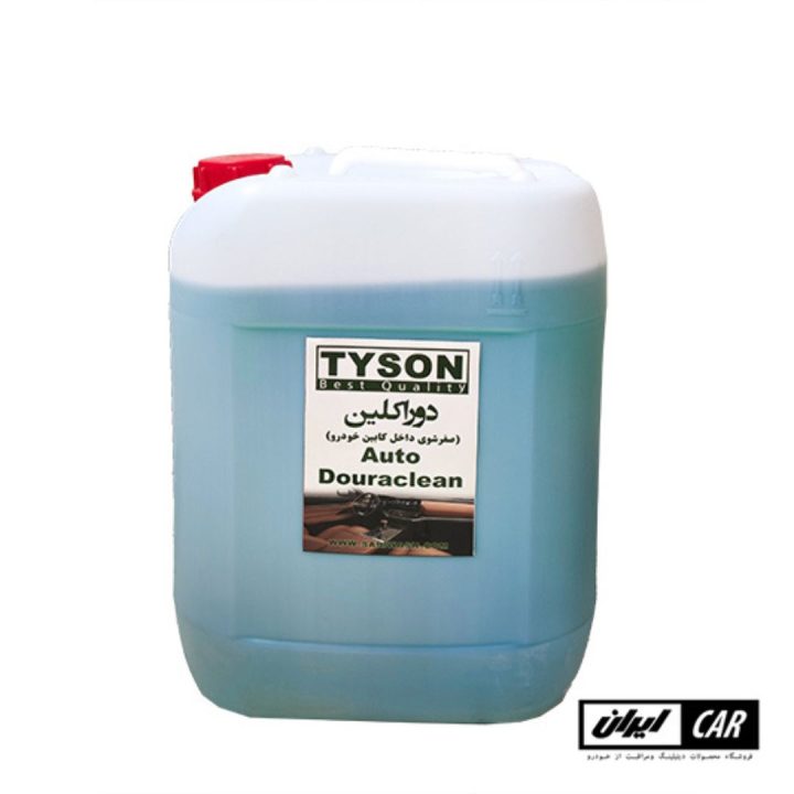 مایع صفرشویی داخل خودرو دوراکلین 20 لیتری مدل Tyson Auto Duraclean liter