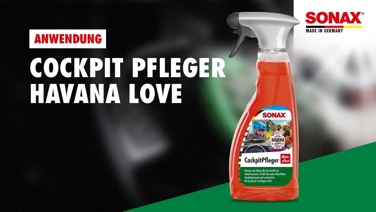 اسپری محافظ داشبورد کاکپیت سوناکس مدل SONAX CockpitPfleger Matte Effect Havana Love