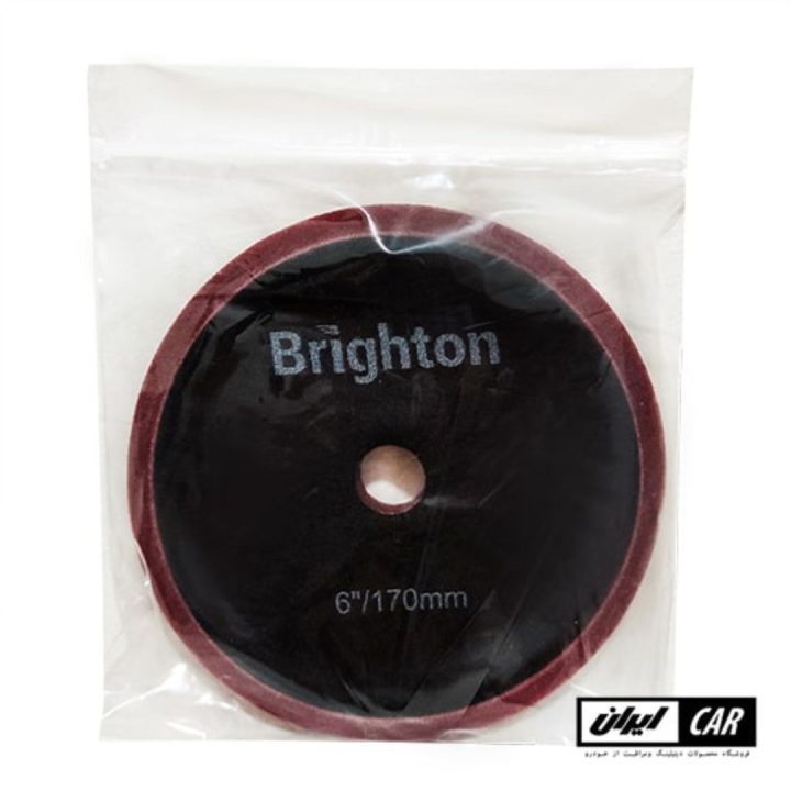 پد پولیش تک مرحله دوال اکش 150 میلی متری برایتون مدل Brighton Dual Action OneStep Polishing Pad mm150