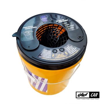 سطل مخصوص شستشوی پد پولیش خودرو اس آر بی مدل SRB car polishing pad washing bucket