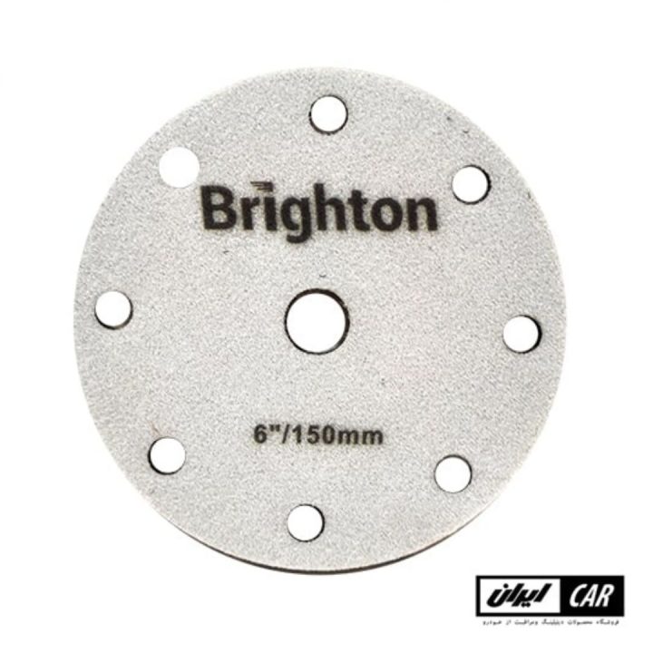 اسفنج واسطه پد و صفحه نگهدارنده دستگاه پولیش اوربیتال مدل Brighton Intermediary sponge 150mm