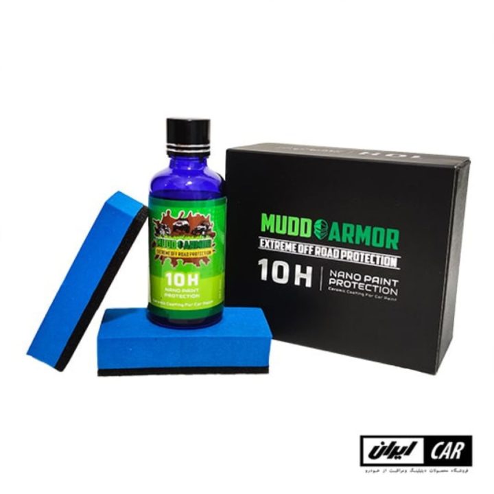 پوشش نانو سرامیکی بدنه خودرو آرمور مدل Mudd Armor 10h Nano Ceramic Coating