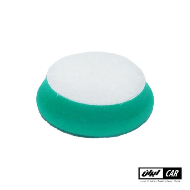 پد پولیش زبر اوربیتال سبز 75 ميلی متری مدل Orbital rough polishing pad size 75 mm