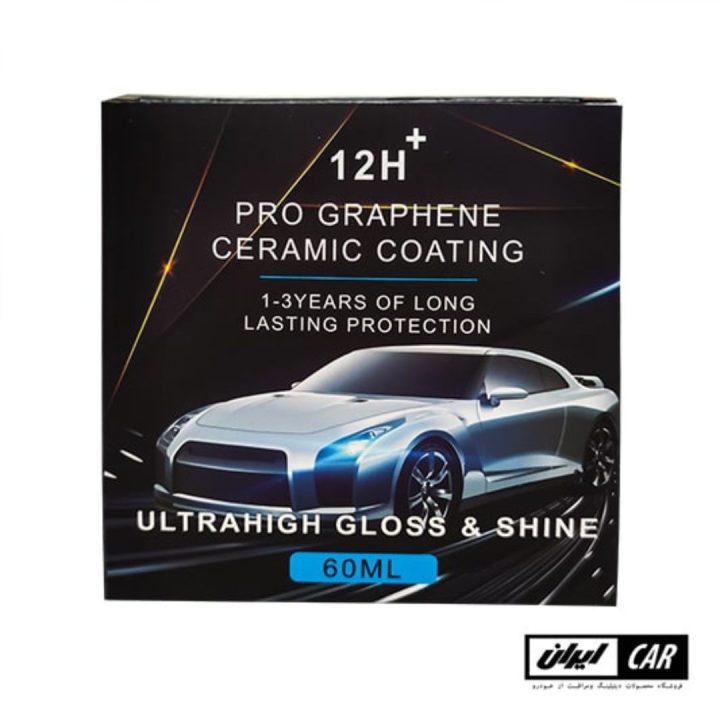 کیت نانو سرامیک بدنه خودرو گرافین دوقلو وترنا پرو مدل Veteran 12H Pro Graphene ceramic coating