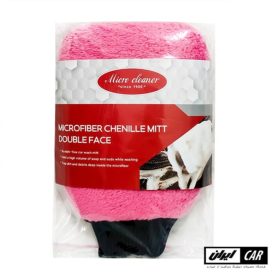 دستکش شستشوی خودرو میکرو کلین مدل Micro Cleane Microfiber chenille mitt double face