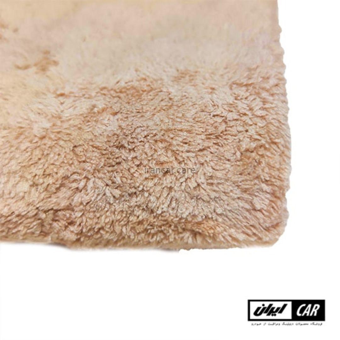 بسته سه عددی دستمال میکروفایبر نرم بدون لبه میکرو کلین مدل Micro Cleane Wipe Buff Microfiber Kit3