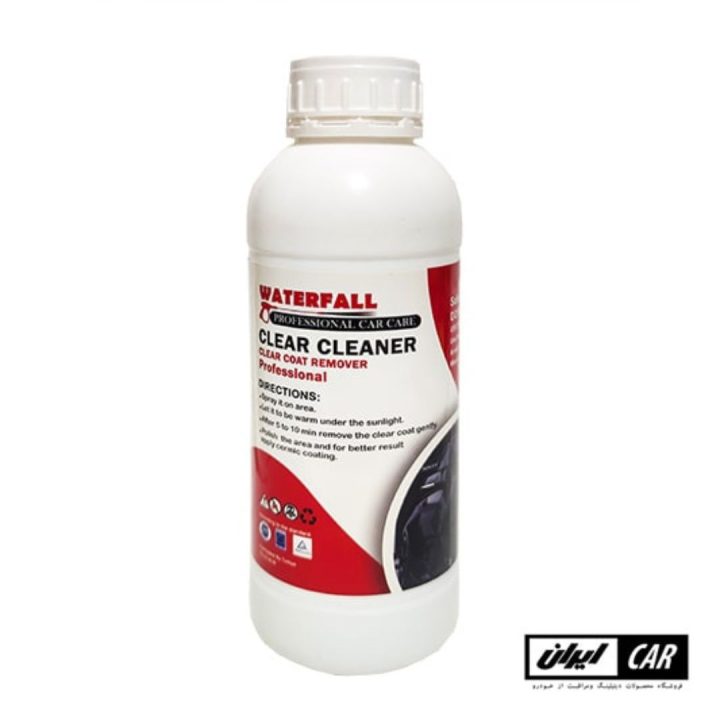 مایع رفع افتاب سوختگی رنگ خودرو کیلر پاک کن واترفال مدل Waterfall Clear Cleaner