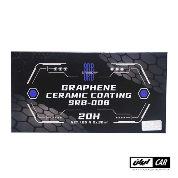 پوشش سرامیکی گرافین خودرو سورینبو مدل SURAINBOW GRAPHENE CERAMIC COATING 20H