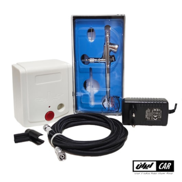 کیت ایربراش و پمپ باد سالکامیکس مدل Salcamix Airbrush kit and air pump