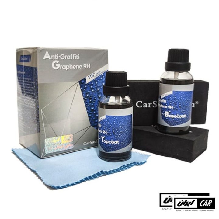 نانو سرامیک بدنه خودرو گرافین دوقلو کارسوز مدل Carsuschem Anti Graffiti Graphene 9H