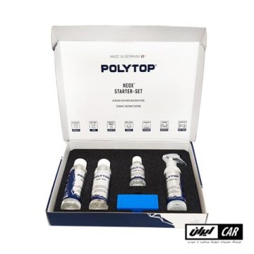 کیت پوشش نانو سرامیکی خودرو پلی تاپ مدل Polytop Neox Ceramic Polymer Coating Starter Kit