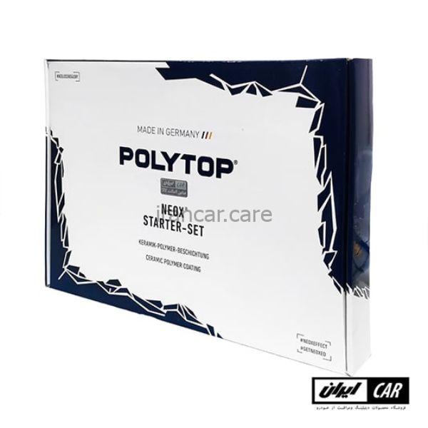 کیت پوشش نانو سرامیکی خودرو پلی تاپ مدل Polytop Neox Ceramic Polymer Coating Starter Kit