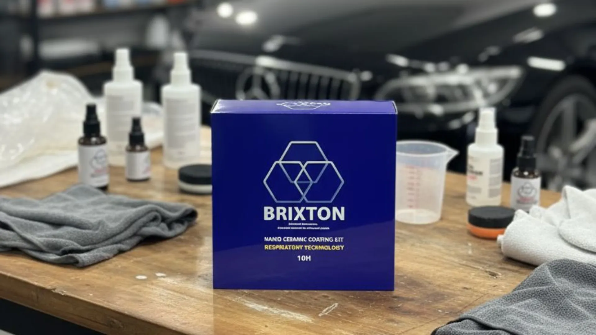نانو سرامیک خودرو گرافین بریکستون مدل Brixton 10H Nano Ceramic Coating