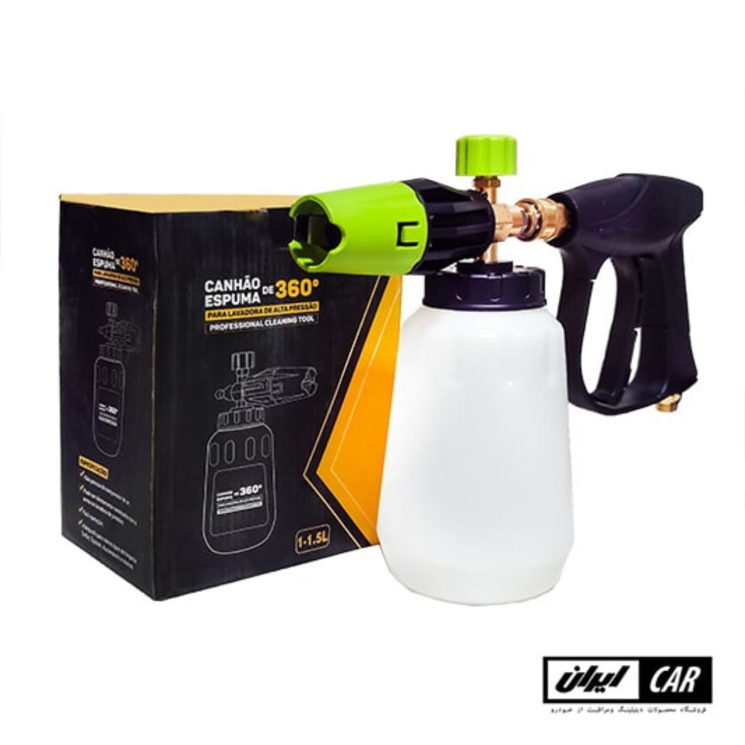 لنس تفنگی کف پاش فوم کارواش مدل Canhao Espuma 36