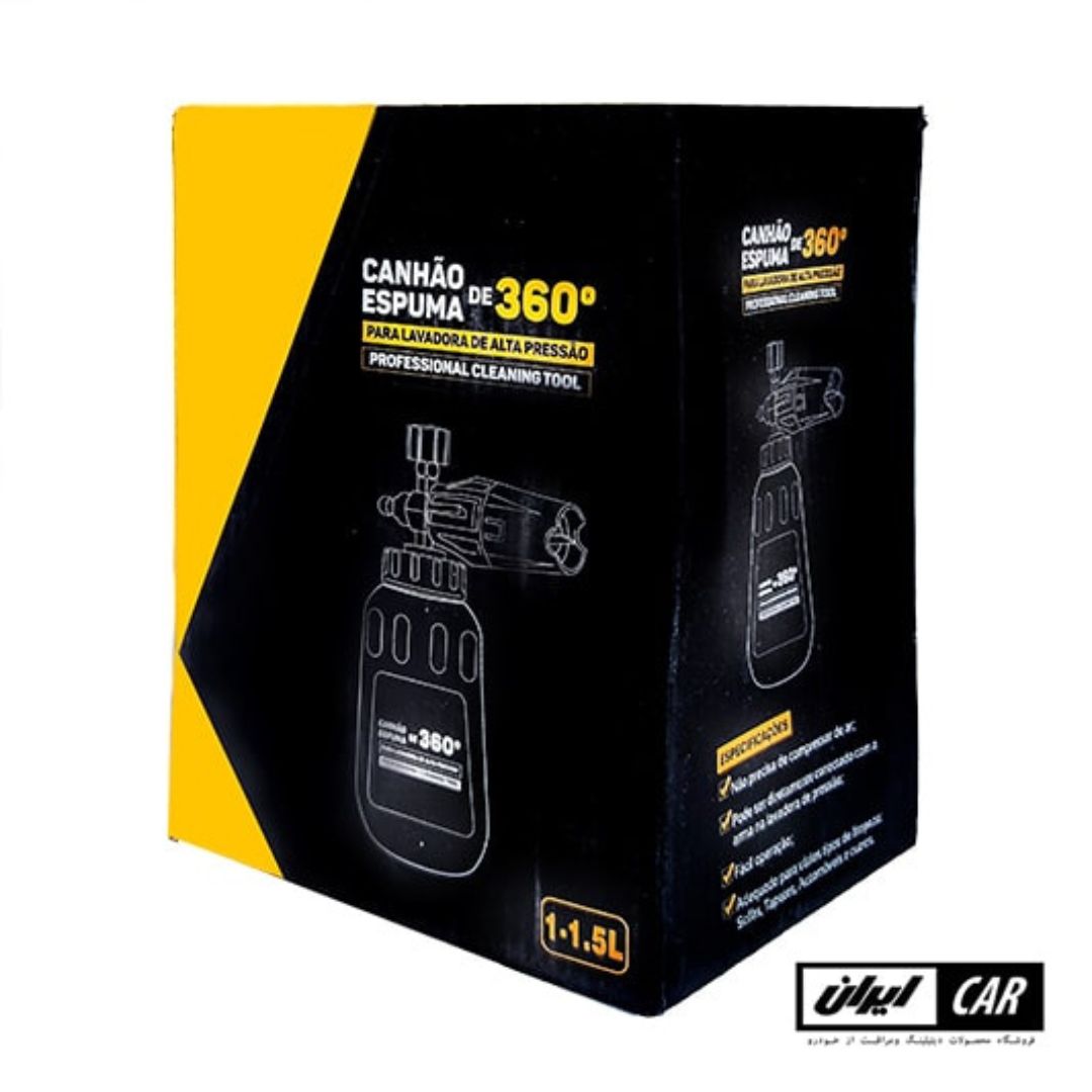 لنس تفنگی کف پاش فوم کارواش مدل Canhao Espuma 36