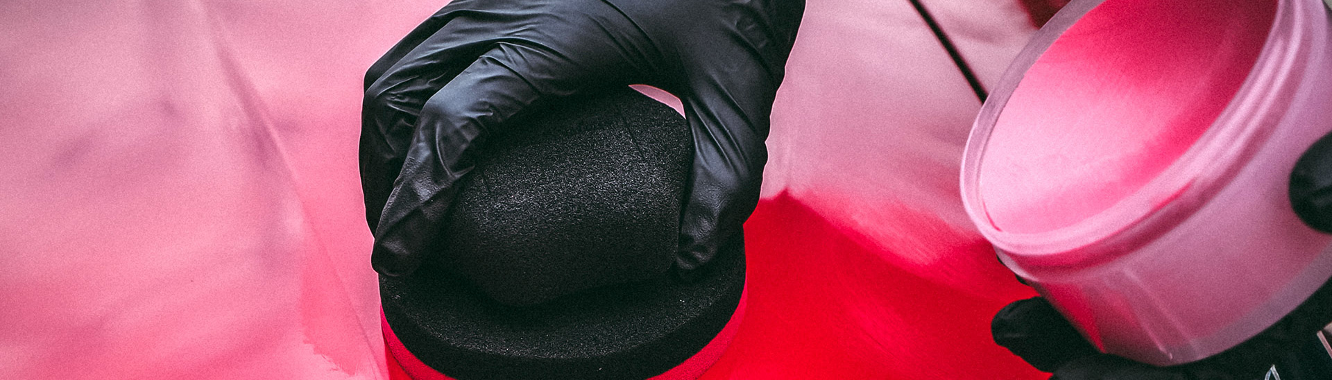 پد دستی اجرا پولیش واکس مکس شاین مدل Maxshin Foam Applicator