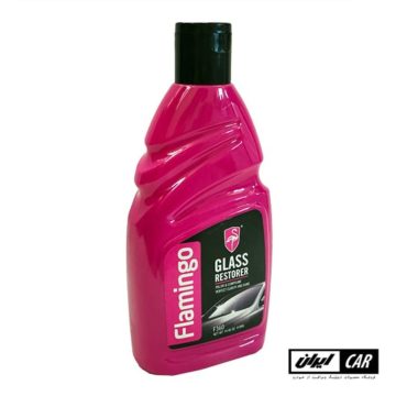 پولیش مخصوص شیشه خودرو مدل Flamingo Glass Restorer