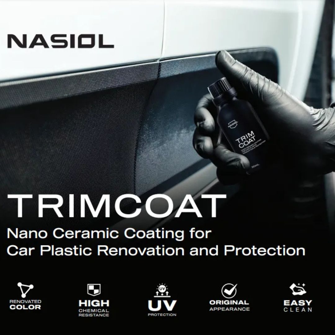 نانو سرامیک سطوح پلاستکی خودرو ناژول مدل Nasiol TRIMCOAT Nano Ceramic Coating