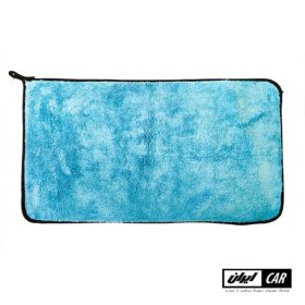 حوله خشک کن بدنه خودرو سایز بزرگ 75*45 رویال دیتیل آبی مدل Royal Detal Dry Towel Big