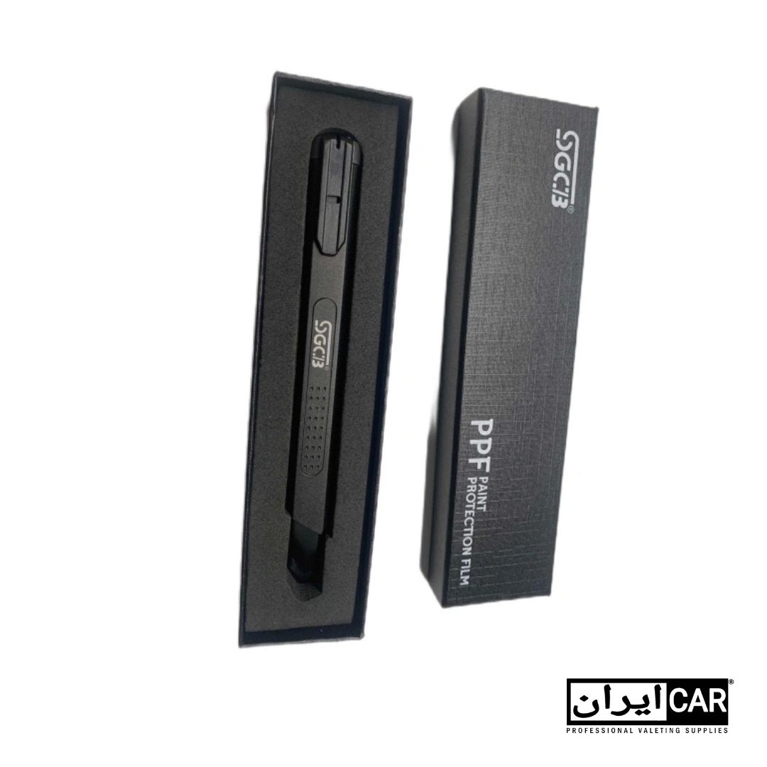 کاتر مشکی با زاویه 30 درجه مخصوص اجرا کاور خودرو مدل SGCB Black Blade 30 Degree