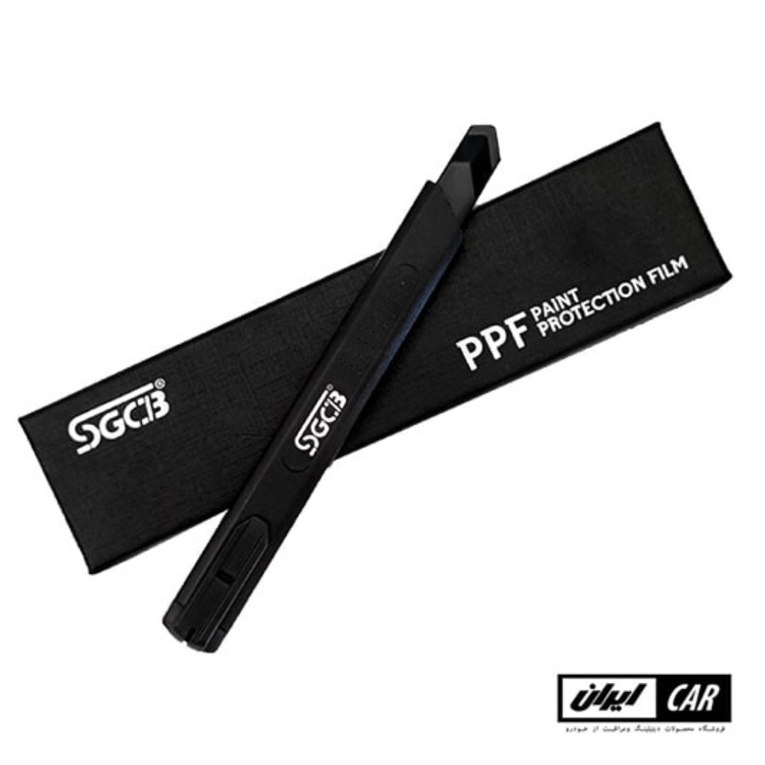 کاتر مشکی با زاویه 30 درجه مخصوص اجرا کاور خودرو مدل SGCB Black Blade 30 Degree