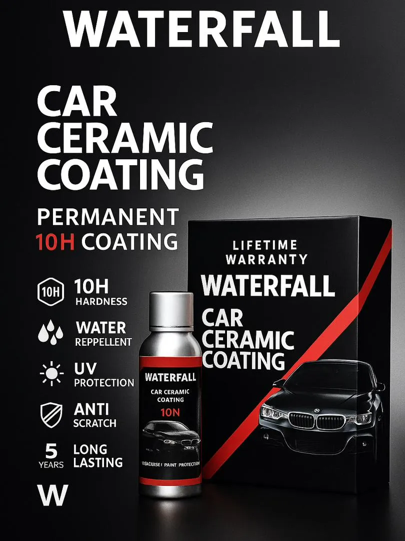 نانو سرامیک بدنه خودرو واترفال مدل Waterfall 10H Car Ceramic Coating