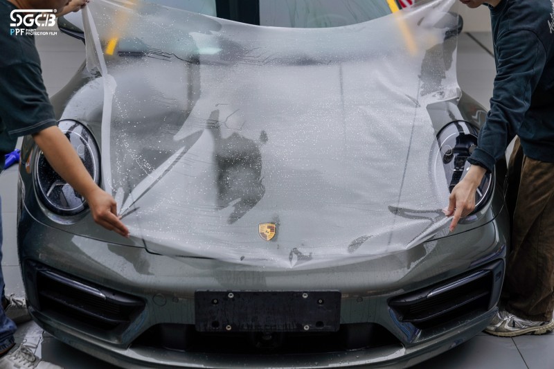 کاور محافظ شفاف رنگ بدنه خودرو اس جی سی بی مدل SGCB TPU Paint Protection Film