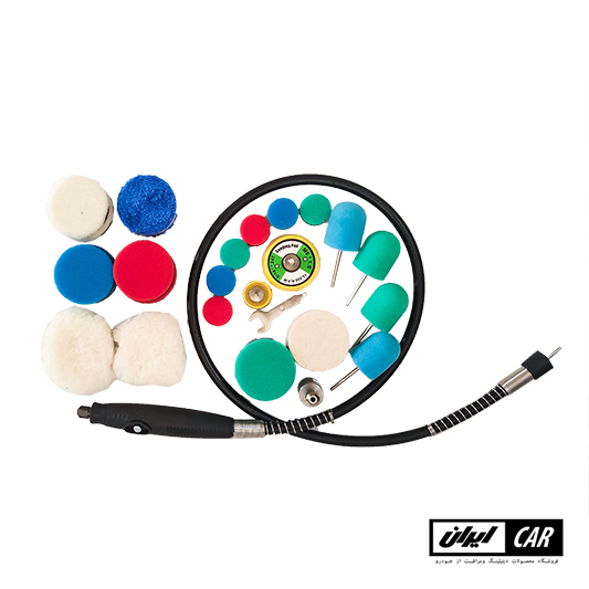 کیت 29 عددی دستگاه پولیش مینیاتوری انگشتی رویال دیتیل مدل ROYAL DETAIL Mini Rotary Polishing System