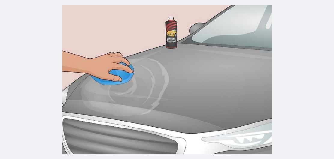 پولیش را با پد دستی اپلیکاتور بمالید.