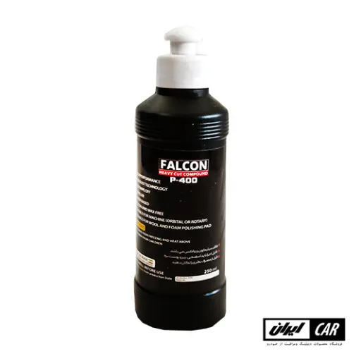پولیش زبر لایه بردار بدنه خودرو فالکون 250 میلی لیتری مدل Falcon P400 Polish