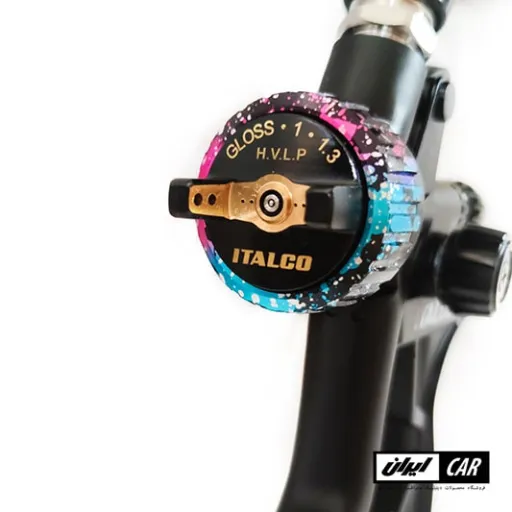 پیستوله رنگ حرفه ای سه تنظیم ایتالکو گلس مدل Italco Spray Gun GLOSS M1