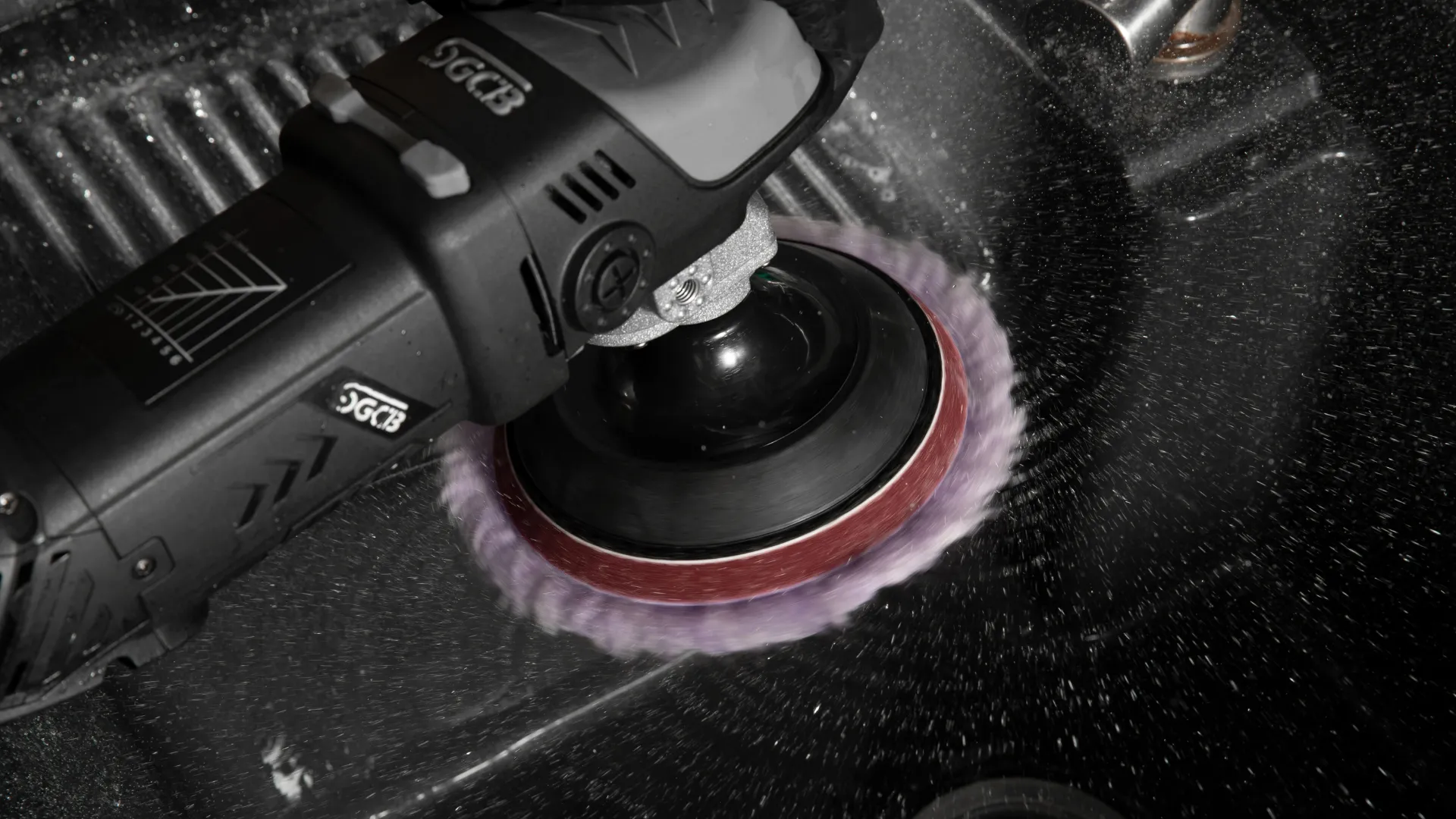 وول پد پولیش زبر پشمی دوال اکشن SGCB Wool Pad Cutting 125MM