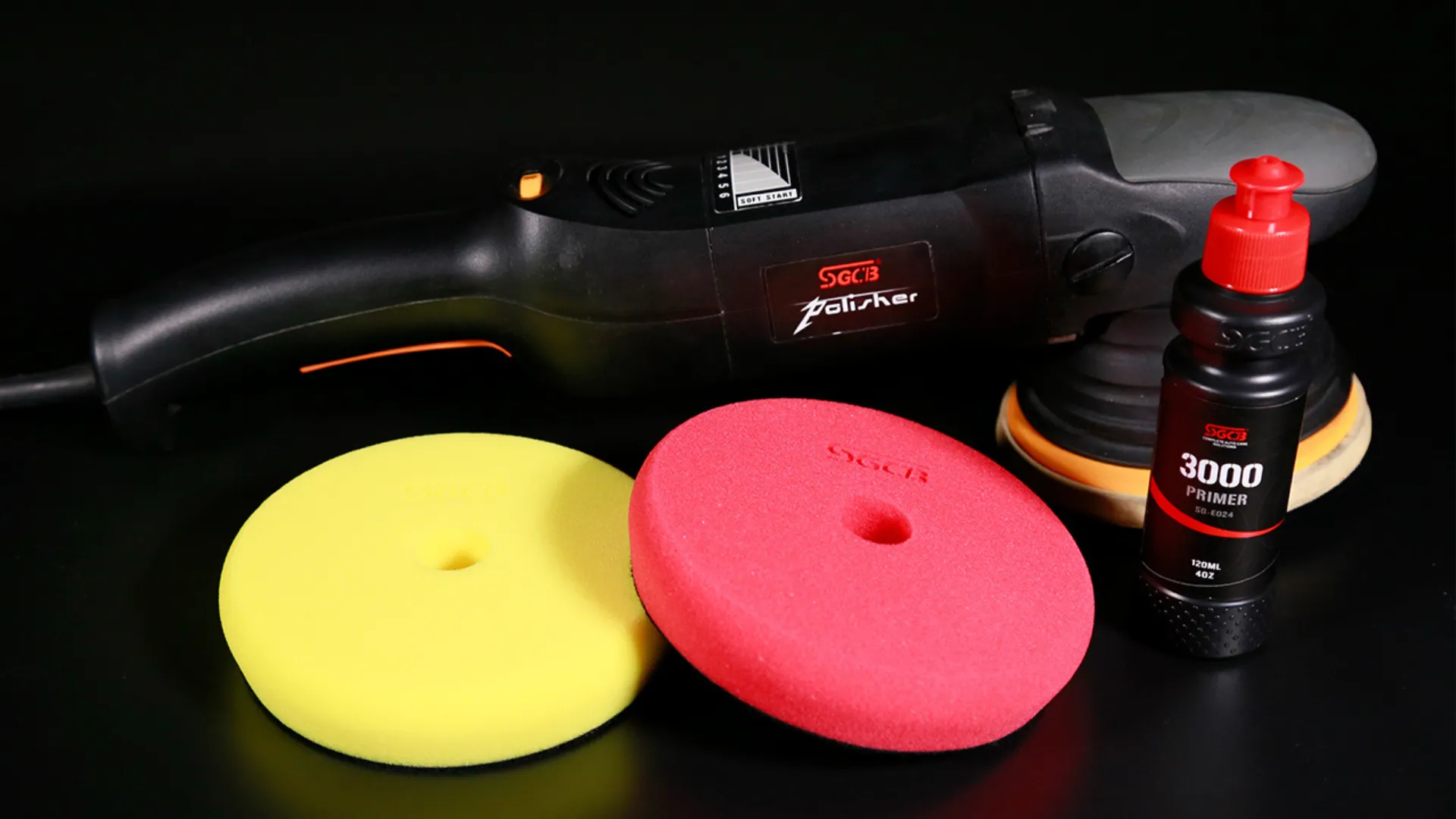 پد پولیش آنتی هلوگرام دوال اکشن سایز 125 میلی متری اس جی سی بی مدل SGRA125