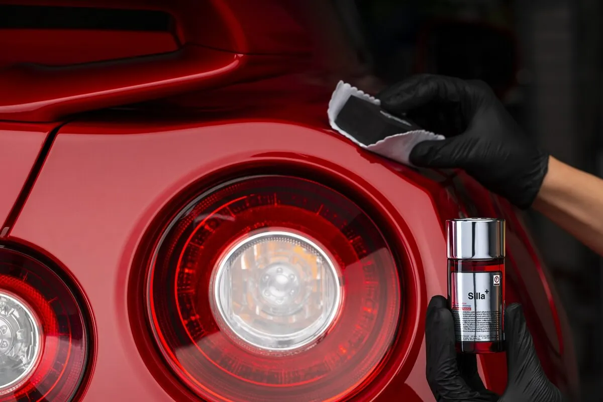 پوشش نانو سرامیکی بدنه خودرو فایربال مدل Fireball Ceramic Coating Silla