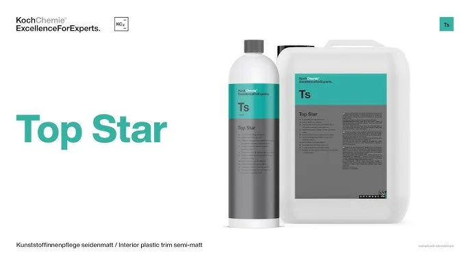 مایع تمیز کننده و مات مخصوص سطوح پلاستیکی داخل خودرو مدل Koch Chemie Top Star