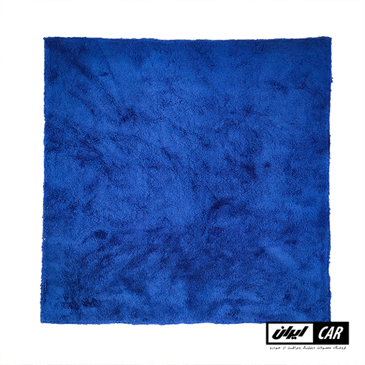 حوله مایکروفایبر ابی رویال دیتیل مدل Royal Detail Blue Microfiber Towel