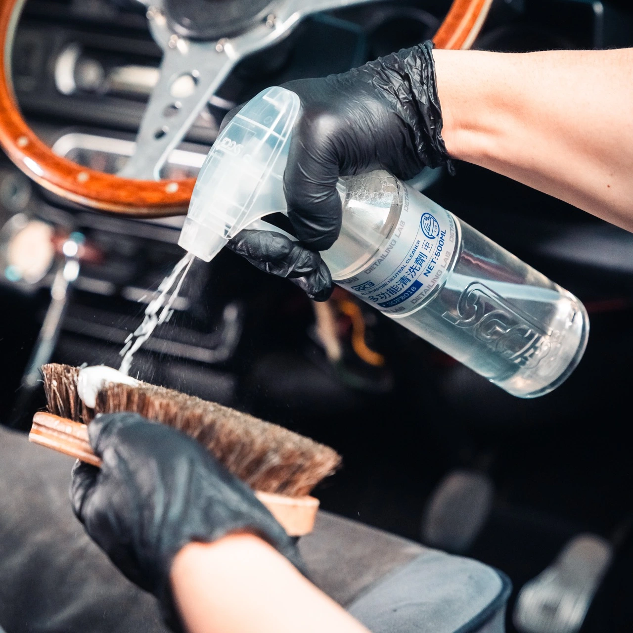 مایع صفرشویی و تمیز کننده چند منظوره غلیظ مدل SGCB All Purpose Neutral Cleaner