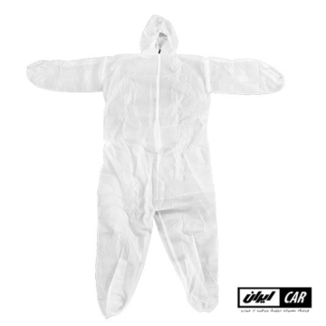 روپوش های محافظ لباس کار ضد گرد و غبار پارچه پلی استر مدل Dustproof Work Clothes